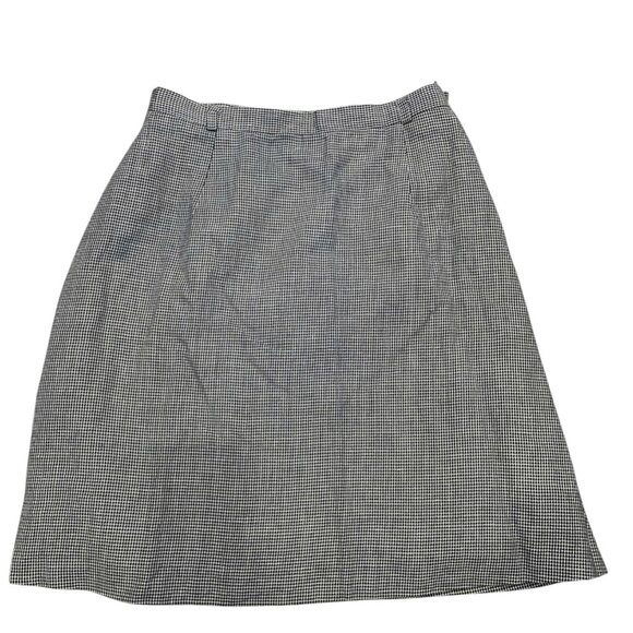 Dresses & Skirts - A-Line Mini Skirt – Classic Gingham Check Pattern